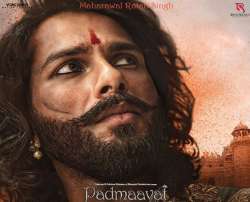 Shahid Kapoor, Padmaavat