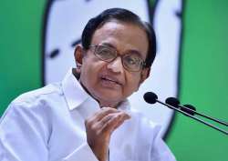 File pic of P Chidambaram