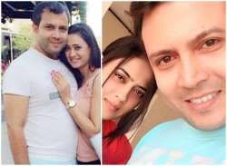 Shweta Tiwari with husband Abhinav Kohli