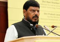 Union Minister Ramdas Athawale 