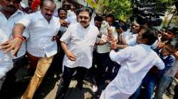 Dhinakaran was also present in the court following summons issued against him last month.