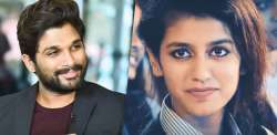 Telugu actor Allu Arjun in awe of Priya Prakash Varrier's viral video Manikya Malaraya Poovi