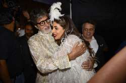 Amitabh Bachchan, Shweta Nanda