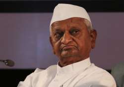 File pic of Anna Hazare