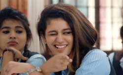 allu arjun doing priya prakash varrier wink