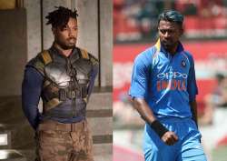 Hardik Pandya in Black Panther