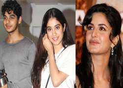 Janhvi Kapoor, Ishaan Khatter and Katrina Kaif