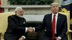 File image of Narendra Modi with Donald Trump