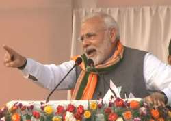 PM Modi addresses rally in Tripura 