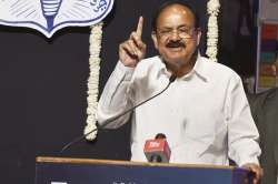 Vice President Venkaiah Naidu speaking in Mumbai at the RA Podar College of Commerce and Economics