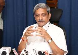 Goa CM Manohar Parrikar