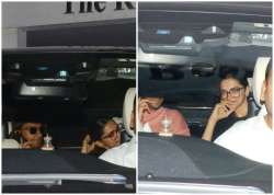 deepika padukone ranveer singh at karan johar's bash