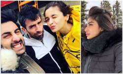 Brahmastra Alia Bhatt Ranbir Kapoor Mouni Roy in Bulgaria