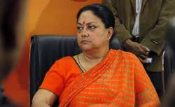 Rajasthan Chief Minister Vasundhara Raje