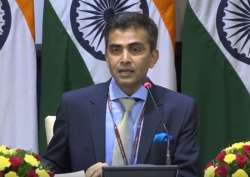 External Affairs Ministry Spokesperson Raveesh Kumar