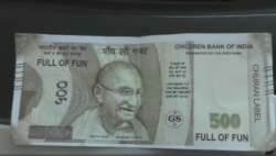 Fake Rs 500 note