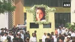 Sridevi's final journey begins