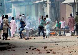 Representational pic - Stone-pelting in J-K: NHRC takes cognizance of complaint by Army officers' children 