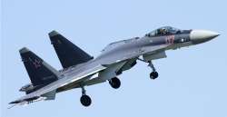 Sukhoi SU-35 fighter aircraft