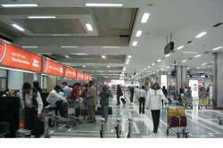 Chaos at Delhi airport ahead of holiday weekend