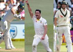 Shaun Marsh, Mitchell Starc, Tim Paine