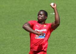 Zimbabwe seamer Brian Vitori suspended