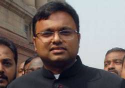 File pic of Karti Chidambaram