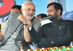 File pic - Ram Vilas Paswan says 'leaving NDA unthinkable, Modi will remain PM'