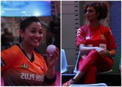 arshi khan shruti ulfat box cricket league 