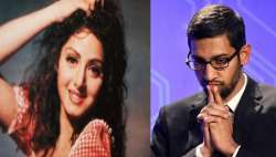 Sridevi, Google CEO Sundar Pichai