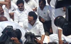 Ram Rajya Rath Yatra enters Tamil Nadu's Tirunelveli, DMK leader Stalin detained for protest