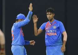 Washington Sundar, Rohit Sharma