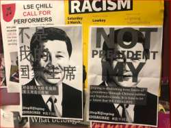 Anti-Xi JInping posters