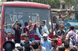 Clashes continued across India as protesters today demanded action against those who looted and vandalised properties in the name of Bharat Bandh on Monday