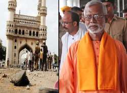 A special NIA court acquitted five accused, including Aseemanand, in the Mecca Masjid blast case.