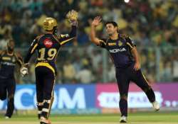 Live Cricket Score: Piyush Chawla celebrates the wicket of Jason Roy