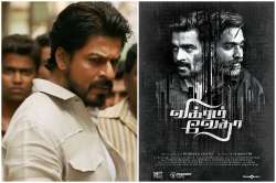 shah rukh khan in vikram vedha hindi remake