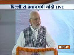 PM Modi at Ambedkar National Memorial LIVE