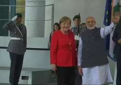 PM Modi meets German Chancellor Angela Merkel 