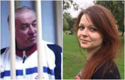 Sergei Skripal and his daughter Yulia were found in a serious condition in the cathedral city of Salisbury on March 4.