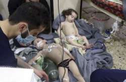 Suspected poison gas attack in Syria killed at least 40 people.?