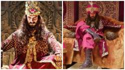 Ranveer Singh and Ravi Dubey as Alauddin Khilji