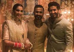 Harshvardhan Kapoor, Sonam Kapoor, Anand Ahuja