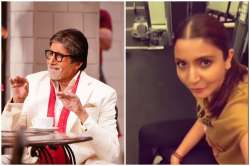 Amitabh Bachchan and Anushka Sharma accept fitness challenge