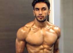 Ranveer Singh shares a shirtless picture calls it ‘Monday Motivation’