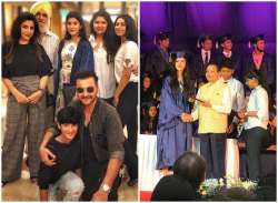 Anshula Khushi Kapoor attend Shanaya Kapoor graduation ceremony