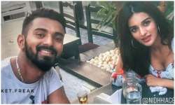 niddhi agerwal KL Rahul spotted in Mumbai