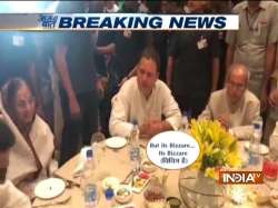 Rahul Gandhi at his Iftar party