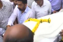 Bhaiyyuji Maharaj last rites