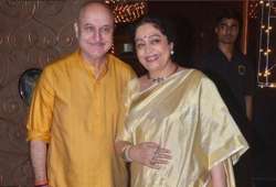 Anupam Kher, Kirron Kher